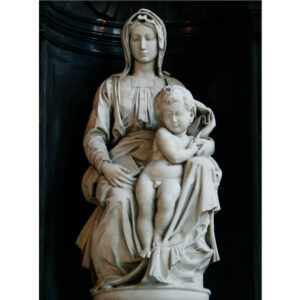 Madonna of Bruges by Michelangelo