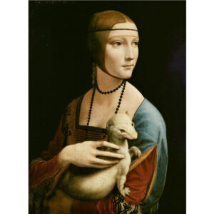 Lady with an Ermine by Leonardo Da Vinci