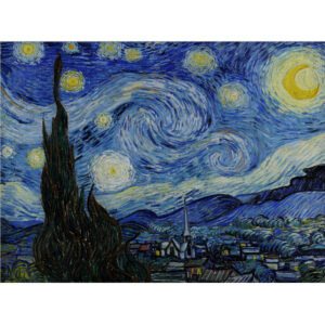 The Starry Night by Vincent Van Gogh