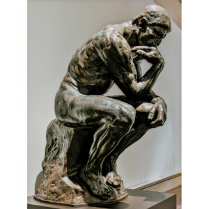 The Thinker by Rodin