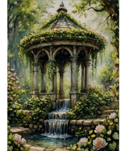 Gazebo Waterfall