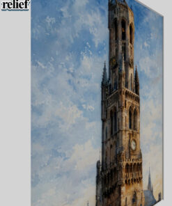 Alternative view of Belfry of Bruges