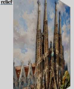 Alternative view of Sagrada Família Barcellona