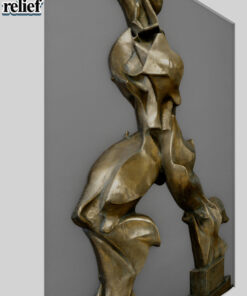 Alternative view of Unique Forms of Continuity in Space by Boccioni