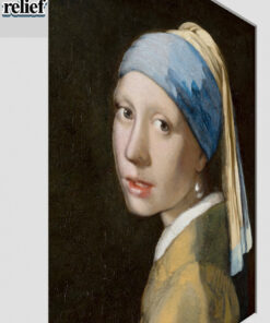 Alternative view of Girl with a Pearl Eearring by Jan Vermeer