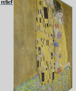 Alternative view of The Kiss by Gustav Klimt