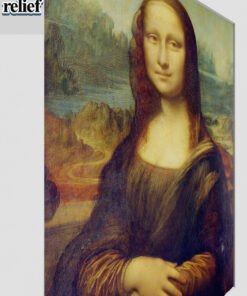 Alternative view of Mona Lisa by Leonardo Da Vinci