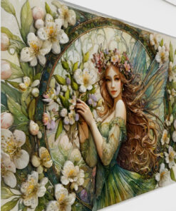 Alternative view of Stained Glass Fairy