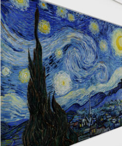 Alternative view of The Starry Night by Vincent Van Gogh