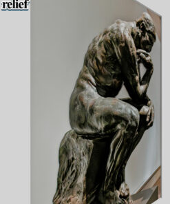 Alternative view of The Thinker by Rodin