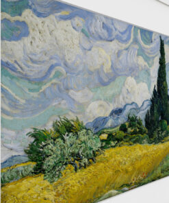 Alternative view of Wheat Field by Vincent Van Gogh