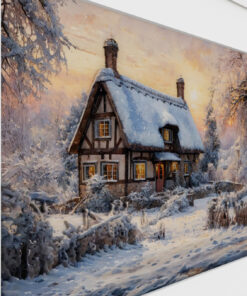 Alternative view of Winter Cottage