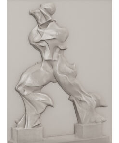 Unique Forms of Continuity in Space by Boccioni