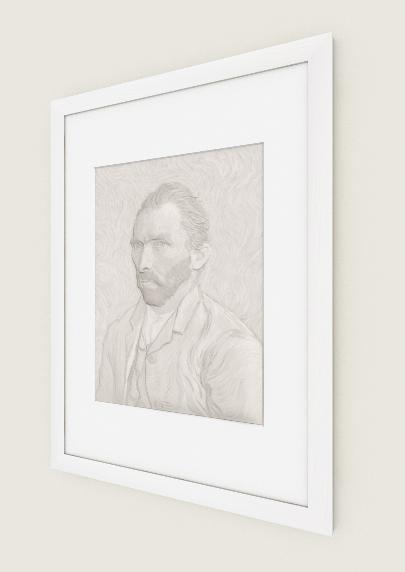 Self-Portrait by Vincent Van Gogh - Image 4