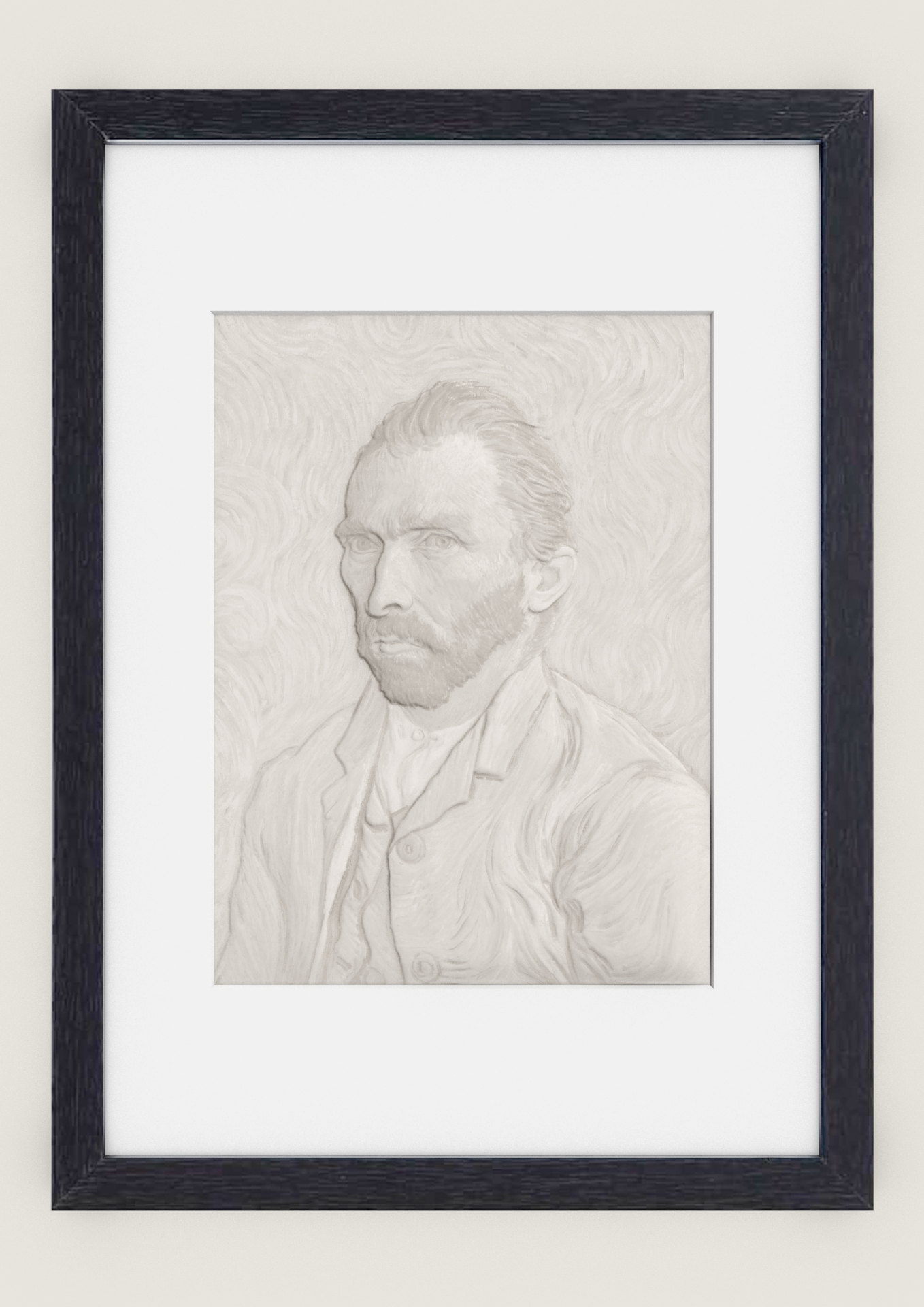 Self-Portrait by Vincent Van Gogh - Image 3