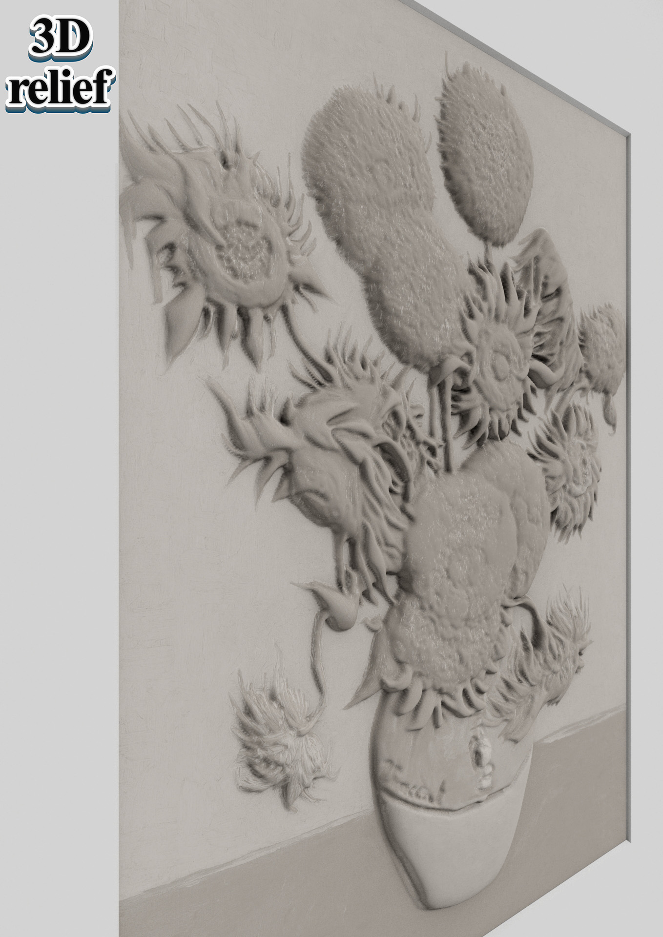 Sunflowers by Vincent Van Gogh - Image 4